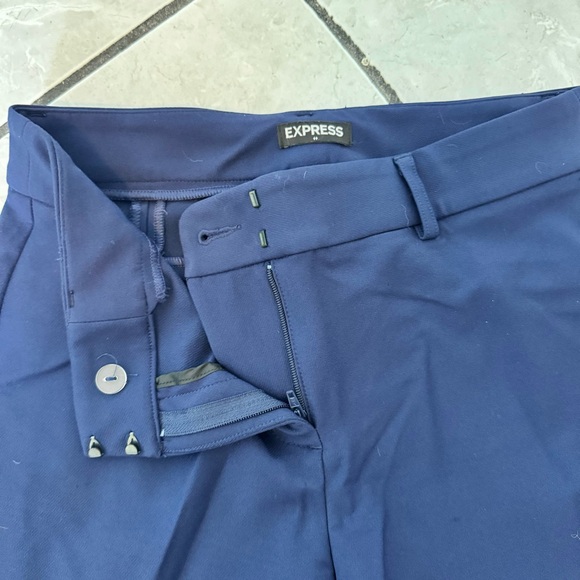 Express Deep Blue Slacks - Picture 3 of 7